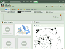 Tablet Screenshot of cillmevin.deviantart.com