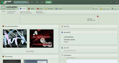 Desktop Screenshot of comicanton.deviantart.com
