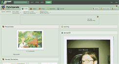 Desktop Screenshot of fleischparade.deviantart.com