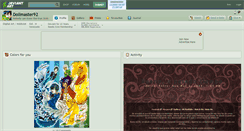 Desktop Screenshot of dollmaster92.deviantart.com
