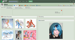 Desktop Screenshot of nikoni.deviantart.com