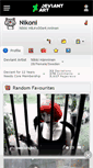 Mobile Screenshot of nikoni.deviantart.com
