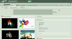 Desktop Screenshot of abduzeedo.deviantart.com