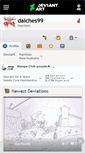 Mobile Screenshot of daiches99.deviantart.com