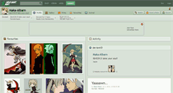 Desktop Screenshot of maka-albarn.deviantart.com