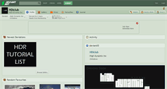 Desktop Screenshot of hdiclub.deviantart.com