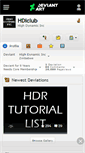 Mobile Screenshot of hdiclub.deviantart.com