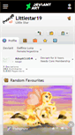 Mobile Screenshot of littlestar19.deviantart.com