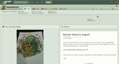 Desktop Screenshot of mazadamsart.deviantart.com