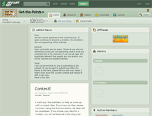 Tablet Screenshot of get-the-points.deviantart.com