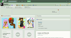 Desktop Screenshot of lilacbird.deviantart.com