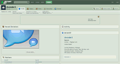Desktop Screenshot of dwonder3.deviantart.com