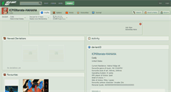 Desktop Screenshot of icpilliterate-hahaha.deviantart.com