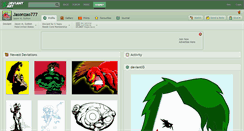 Desktop Screenshot of jasonzao777.deviantart.com