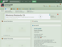 Tablet Screenshot of a310-gurl09.deviantart.com