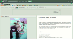 Desktop Screenshot of datapacrat.deviantart.com