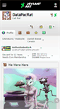 Mobile Screenshot of datapacrat.deviantart.com
