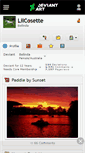 Mobile Screenshot of lilcosette.deviantart.com