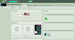 Desktop Screenshot of child-abuseawareness.deviantart.com