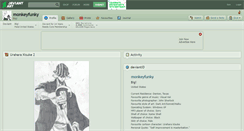 Desktop Screenshot of monkeyfunky.deviantart.com