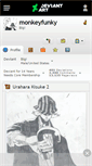 Mobile Screenshot of monkeyfunky.deviantart.com