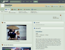 Tablet Screenshot of dubedition.deviantart.com