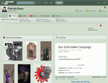 Tablet Screenshot of fiori-di-fuoco.deviantart.com