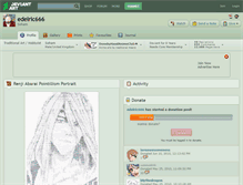 Tablet Screenshot of edelric666.deviantart.com