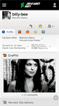 Mobile Screenshot of billy-bee.deviantart.com
