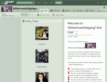 Tablet Screenshot of bittersweetshipping.deviantart.com