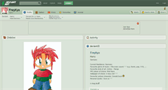 Desktop Screenshot of freykyo.deviantart.com