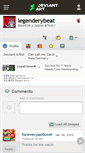 Mobile Screenshot of legenderybeat.deviantart.com
