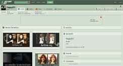 Desktop Screenshot of happyeri.deviantart.com