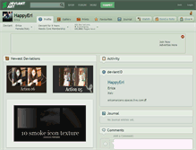 Tablet Screenshot of happyeri.deviantart.com