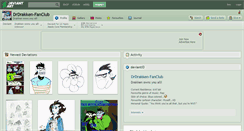 Desktop Screenshot of drdrakken-fanclub.deviantart.com