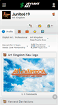 Mobile Screenshot of junito619.deviantart.com