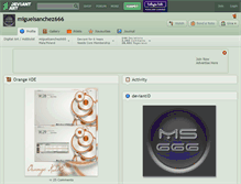 Tablet Screenshot of miguelsanchez666.deviantart.com