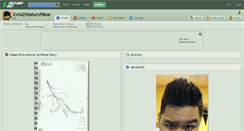 Desktop Screenshot of evilaznsaturnpbear.deviantart.com