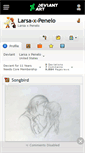 Mobile Screenshot of larsa-x-penelo.deviantart.com