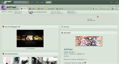 Desktop Screenshot of darkfluppi.deviantart.com