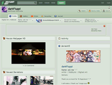 Tablet Screenshot of darkfluppi.deviantart.com