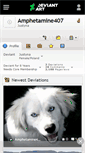 Mobile Screenshot of amphetamine407.deviantart.com