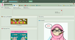 Desktop Screenshot of littlemuslimah.deviantart.com