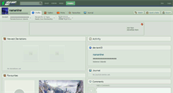Desktop Screenshot of nananine.deviantart.com