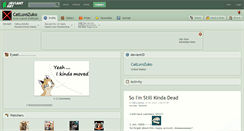 Desktop Screenshot of catluvszuko.deviantart.com
