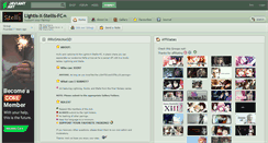 Desktop Screenshot of lightis-x-stellis-fc.deviantart.com