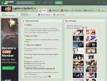 Tablet Screenshot of lightis-x-stellis-fc.deviantart.com