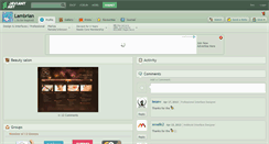 Desktop Screenshot of lambrian.deviantart.com