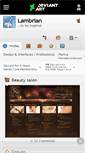 Mobile Screenshot of lambrian.deviantart.com