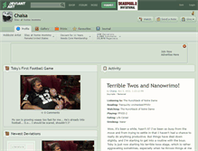 Tablet Screenshot of chaisa.deviantart.com